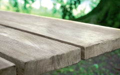 Golden Care Instant Grey + Cleaner Holzpflegeset 8tlg. Teak - Holz Hartholz z.B. Eukalyptus und Akazienholz Reiniger Holzschutz Holzpflege für Gartenmöbel